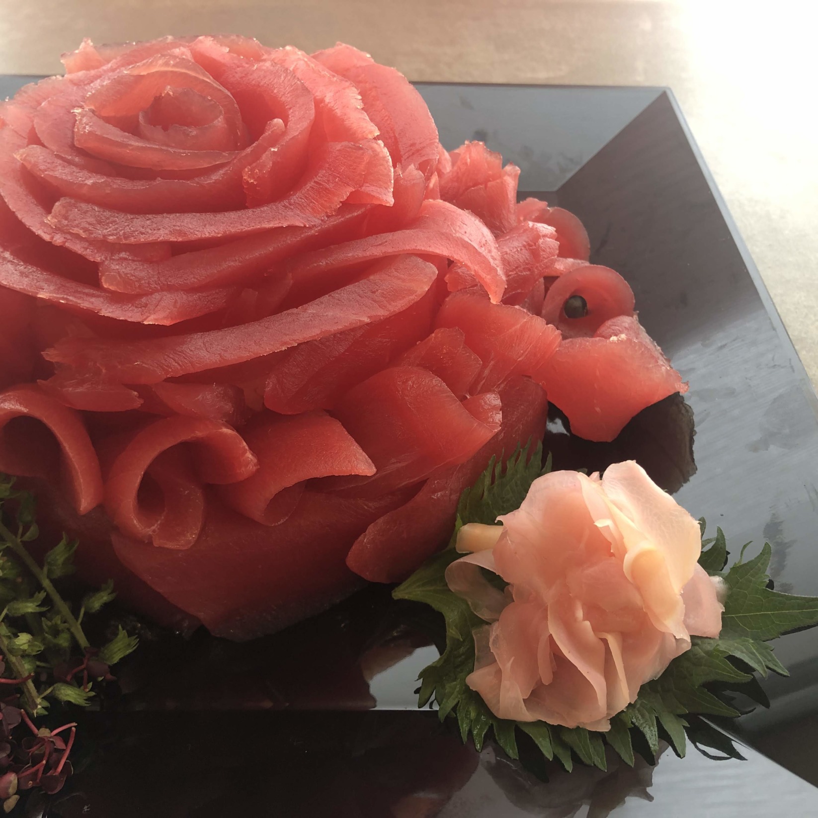 本マグロの花ケーキ 埼玉県加須市の粋な魚屋 魚進 Uoshin